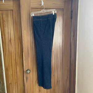 DKNY Wide-LegJeans Button & Zip Front No Pockets Size 10